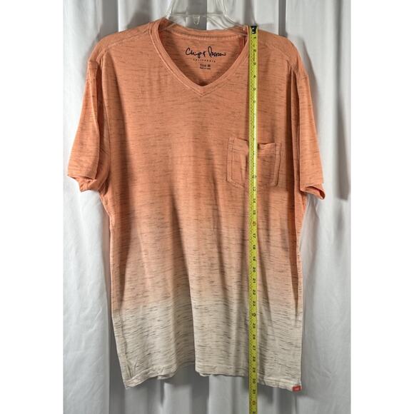 Chip & Pepper Short Sleeves Pocket T-Shirt, Orange Ombré , Sz: M, 87-23 - Picture 11 of 15